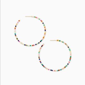 Kendra Scott Scarlet Hoop Earrings